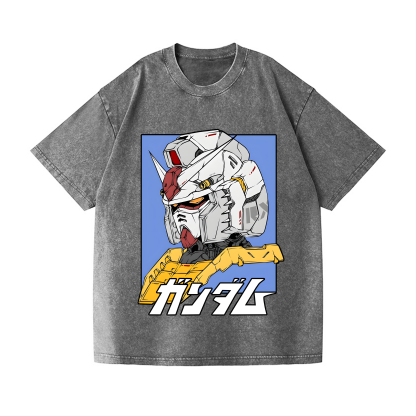 Gundam Vintage Wash Japanese Design T-Shirt
