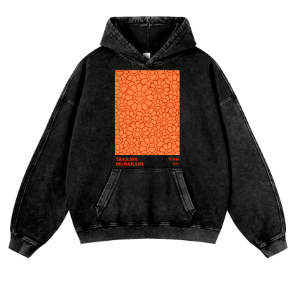 Sunflower TM Vintage Washed Thick Cotton Hoodie