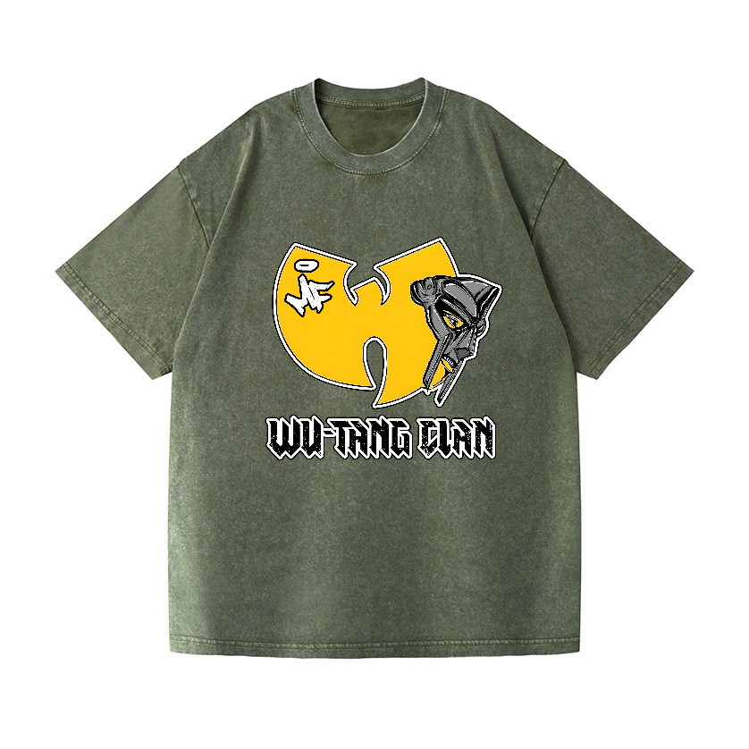 Wu Tang MF Doom Vintage Wash Japanese Design T-Shirt