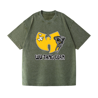 Wu Tang MF Doom Vintage Wash Japanese Design T-Shirt