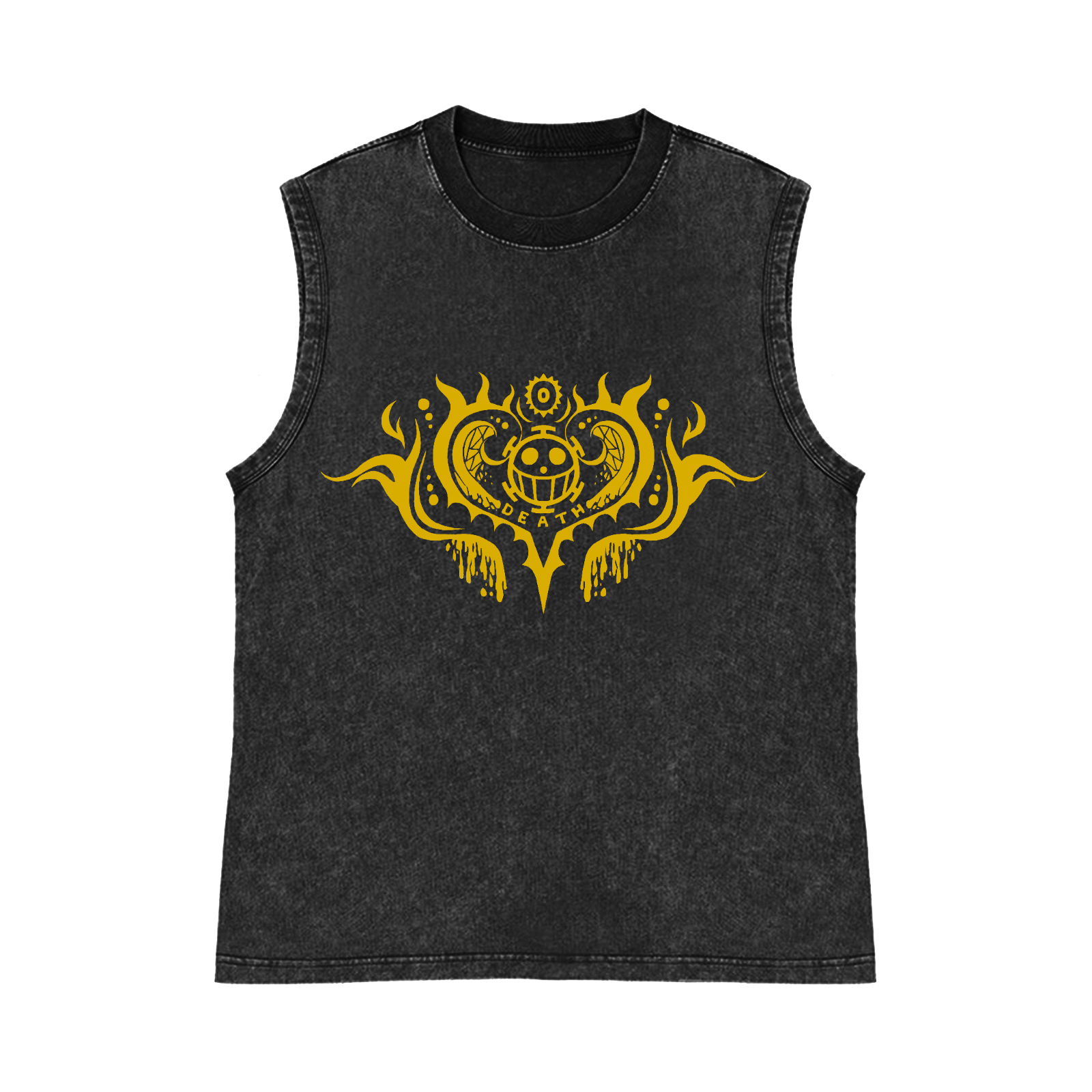 OP Pure Cotton Wash-Dyed Sleeveless Tank Top