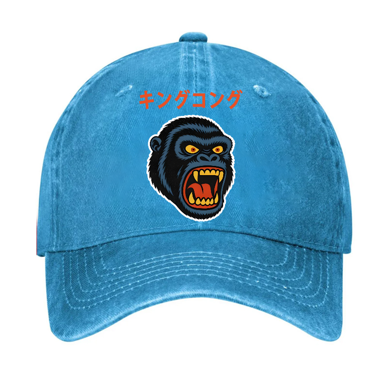 Kaiju King Kong Vintage Cotton Cap