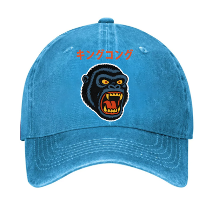 Kaiju King Kong Vintage Cotton Cap