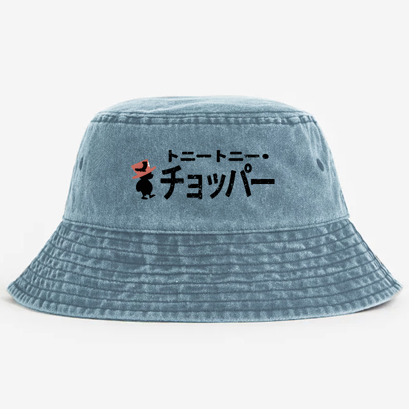 OP Tony Tony Chopper Vintage 100% Cotton Bucket Hat