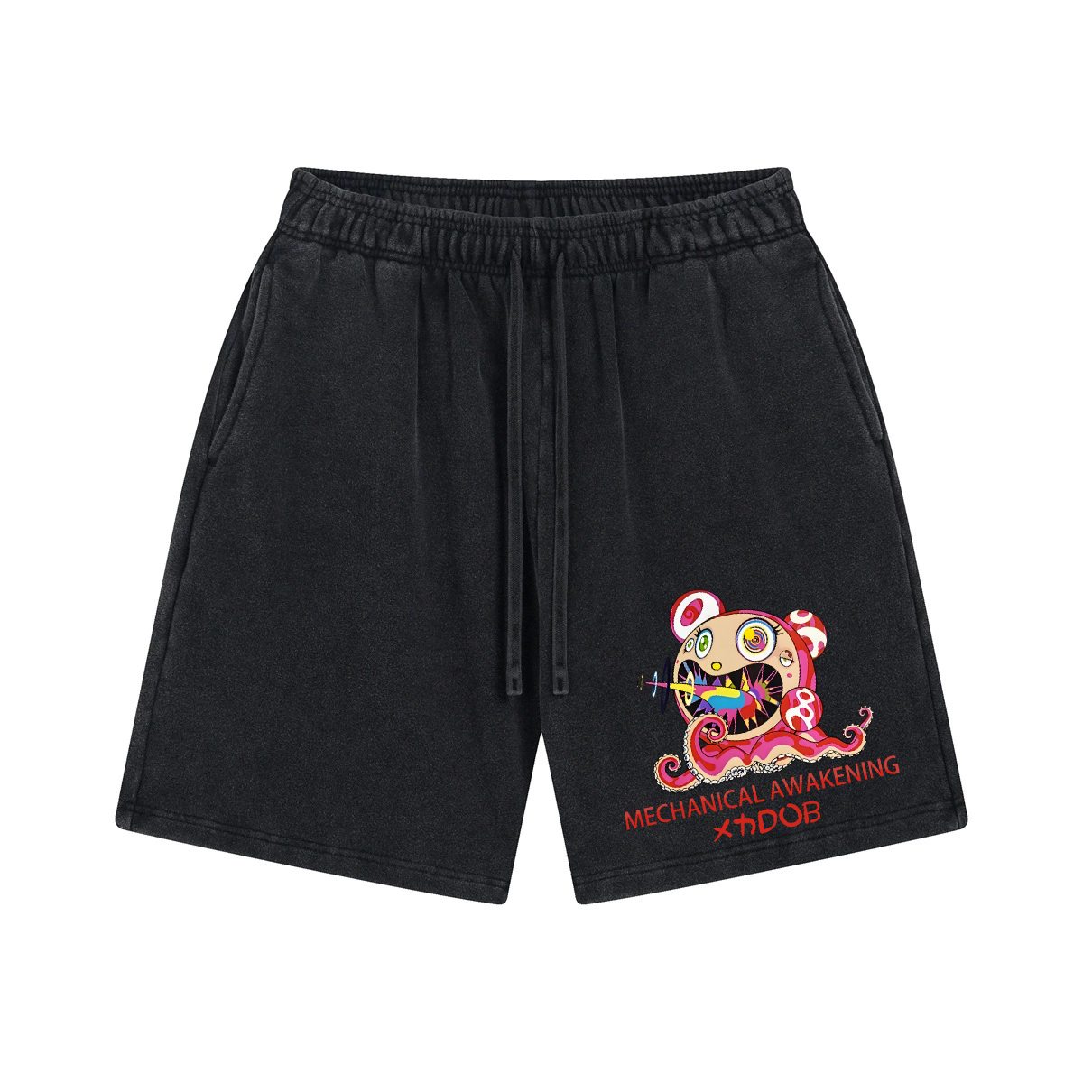 Sunflower DOB Octopus Tokyo Japan Vintage Pure Thick Cotton Shorts
