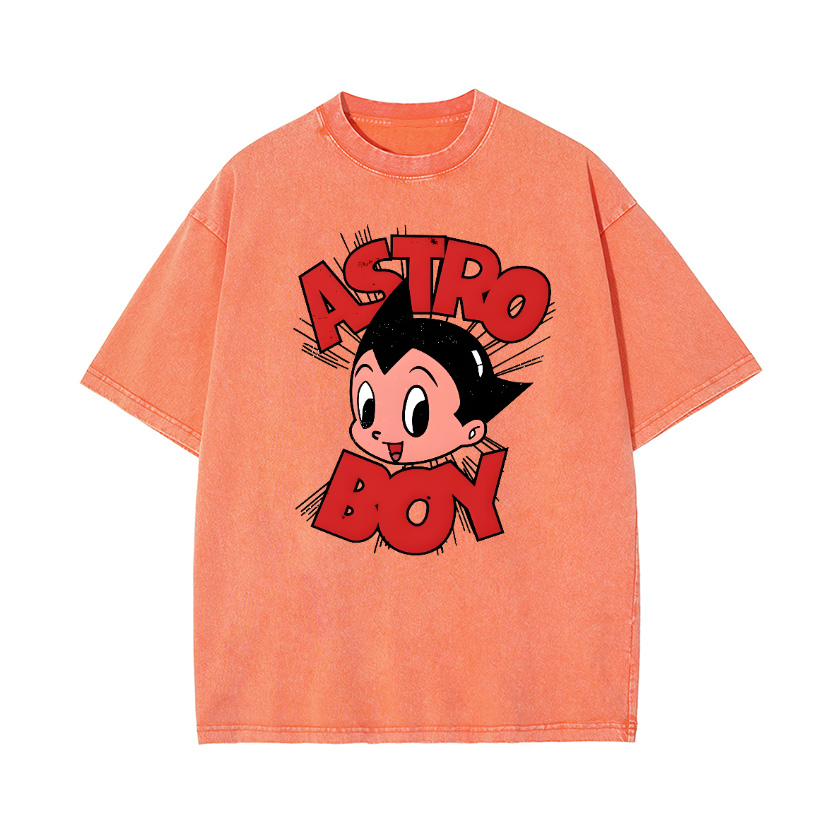 Astro Boy Vintage Wash Japanese Design T-Shirt