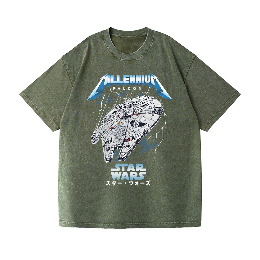 Star Wars Vintage Wash Japanese Design T-Shirt