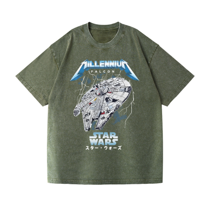 Star Wars Vintage Wash Japanese Design T-Shirt