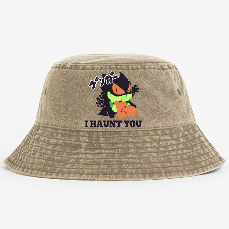 Gengar Vintage 100% Cotton Bucket Hat