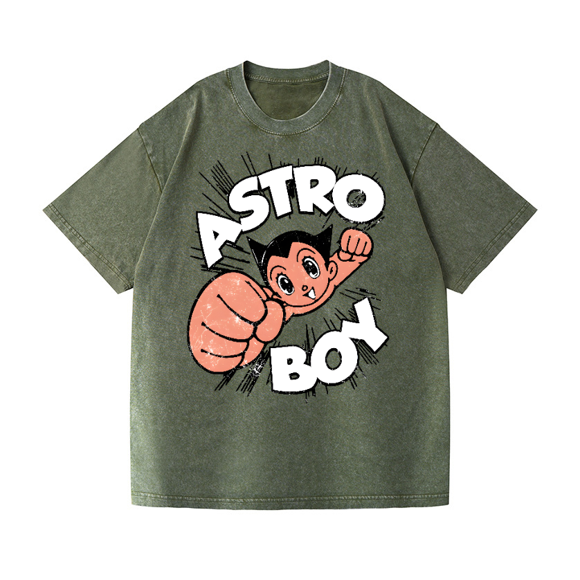 Astro Boy Vintage Wash Japanese Design T-Shirt