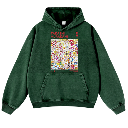 Sunflower TM Vintage Washed Thick Cotton Hoodie