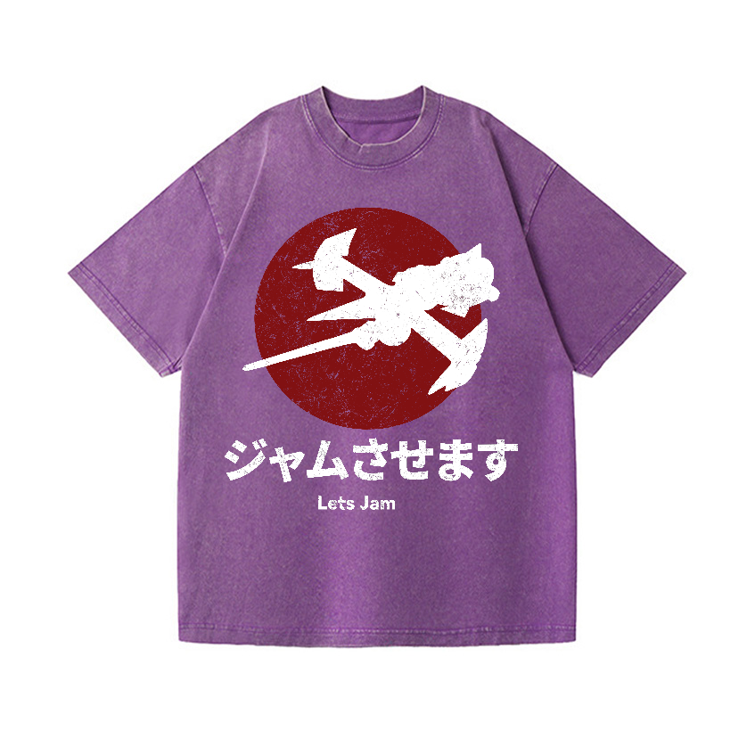 Cowboy Bebop Vintage Wash Japanese Design T-Shirt