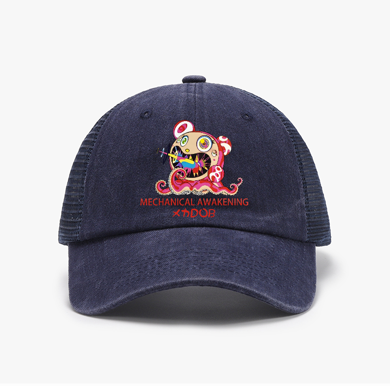 TM Sunflower Octopus Tokyo Japan Vintage Cotton Breathable Hat