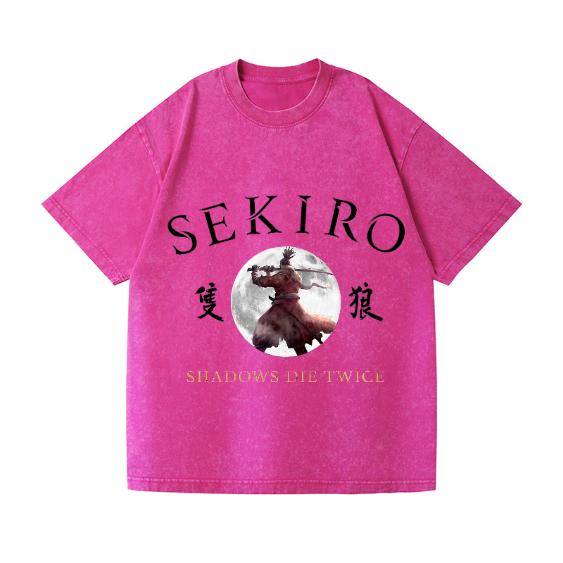 Sekiro Vintage Wash Japanese Design T-Shirt