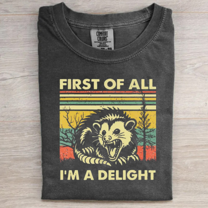 Funny Opossum Shirts Angry Opossum T-shirt