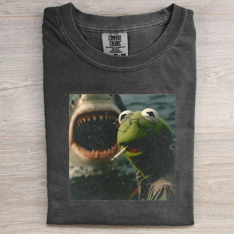 Vintage Washed Dark Humor T-shirt