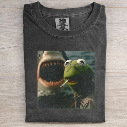 Vintage Washed Dark Humor T-shirt