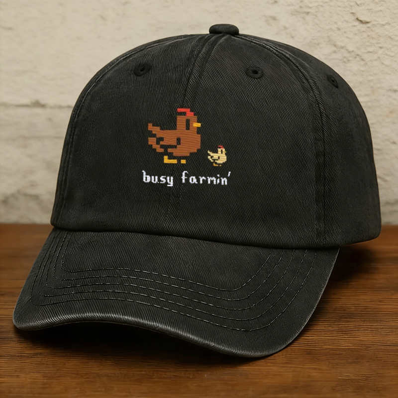 Popular Games Graphic Embroidered Cap