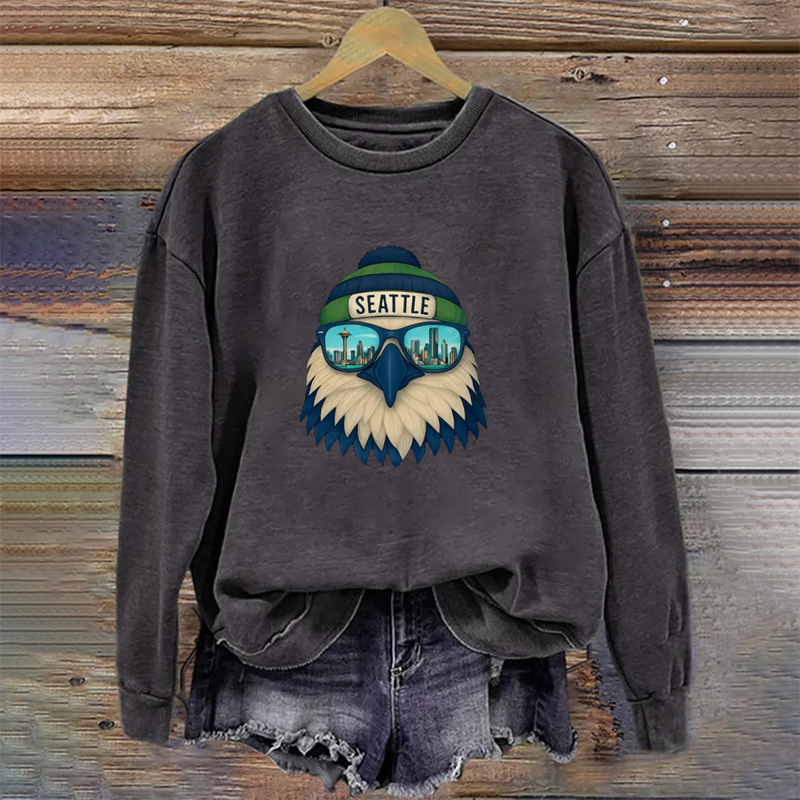 Vintage Seattle Football Sweatshirt
