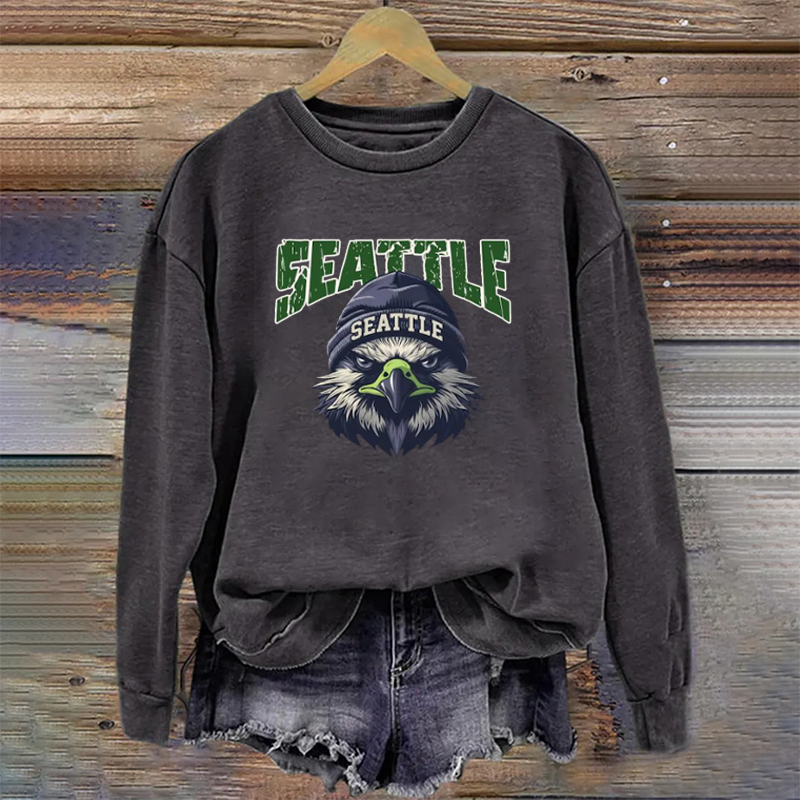 Vintage Seattle Football Sweatshirt