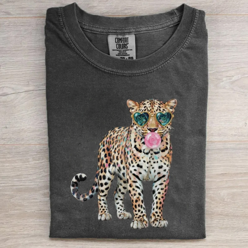 Leopard Bubblegum Sunglasses T-shirt