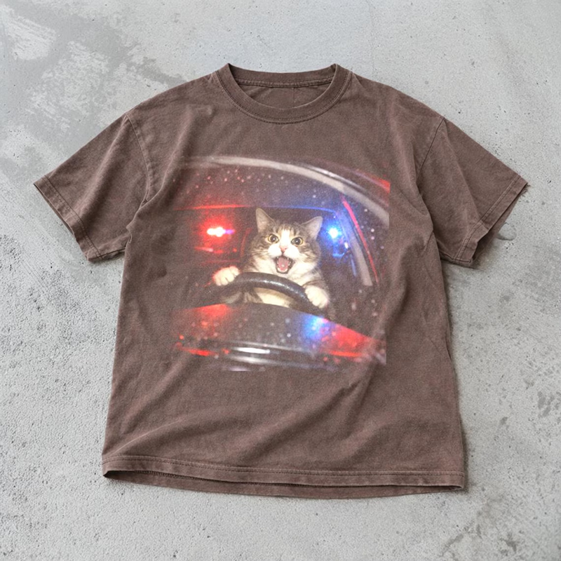 Funny Cat T-shirt