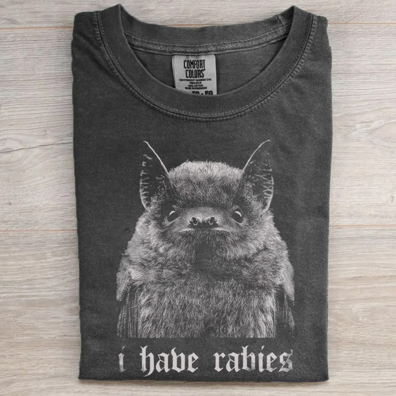 I Have Rabies Bat T-shirt