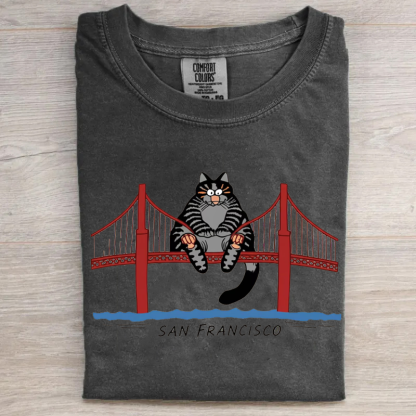 Vintage Ryan Gosling Cat T-shirt