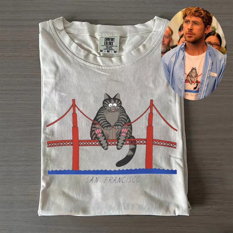 Ryan Gosling Cat T-shirt