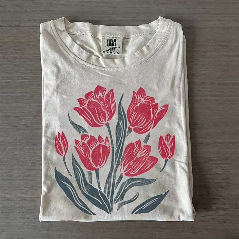Spring Summer Floral T-shirt