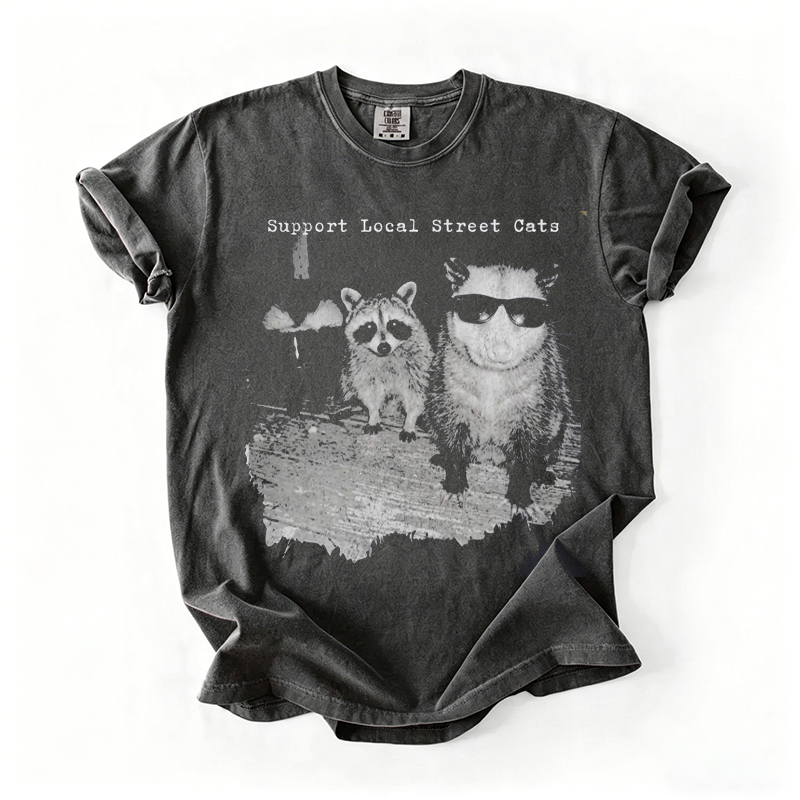 Support Local Street Cats T-shirt