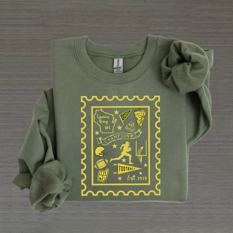 Vintage Green Bay Football Sweatshirt