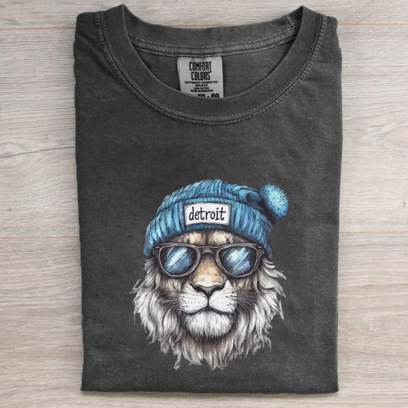 Detroit Football Mascot Unisex T-shirt