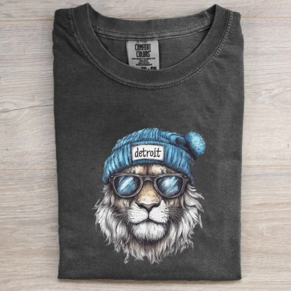 Detroit Football Mascot Unisex T-shirt