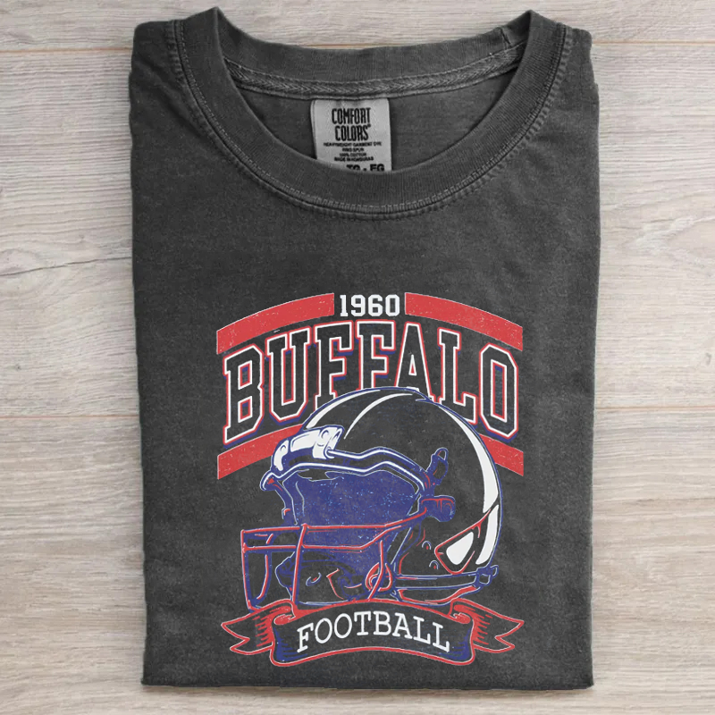 Comfort Colors Buffalo Football T-shirt