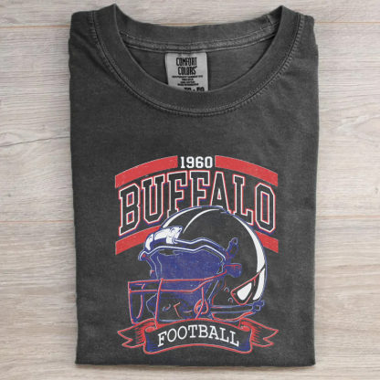 Comfort Colors Buffalo Football T-shirt