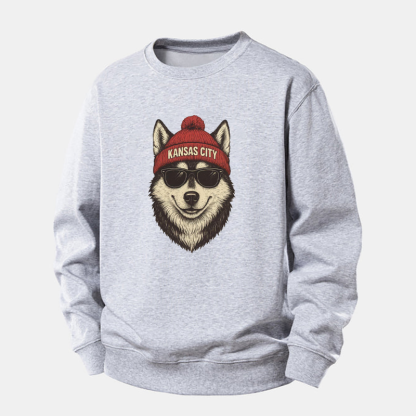 Vintage Kansas City Football Mascot Sweatshirt