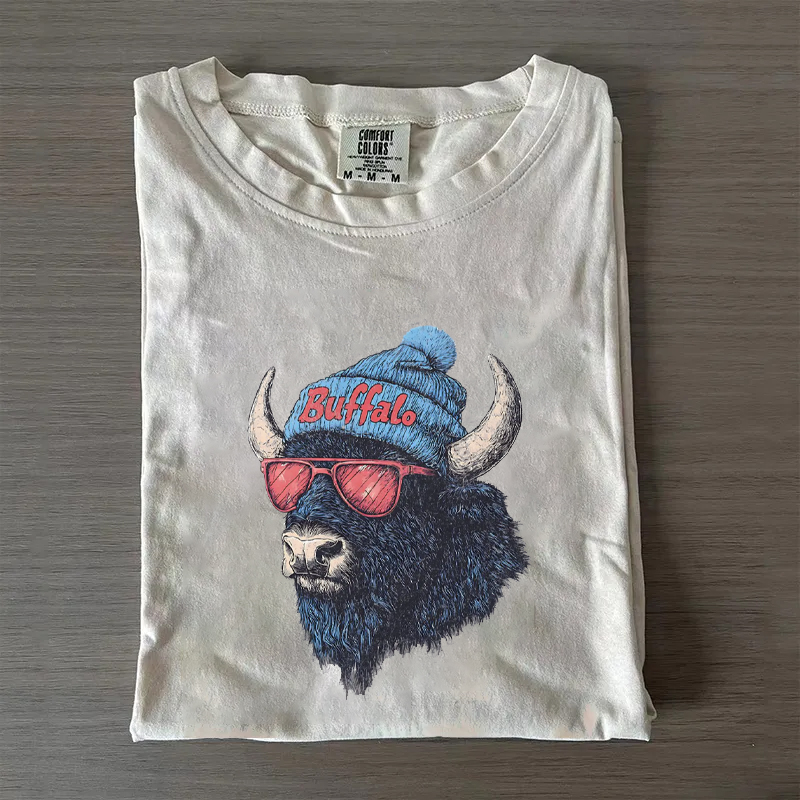 Buffalo Football Mascot T-shirt