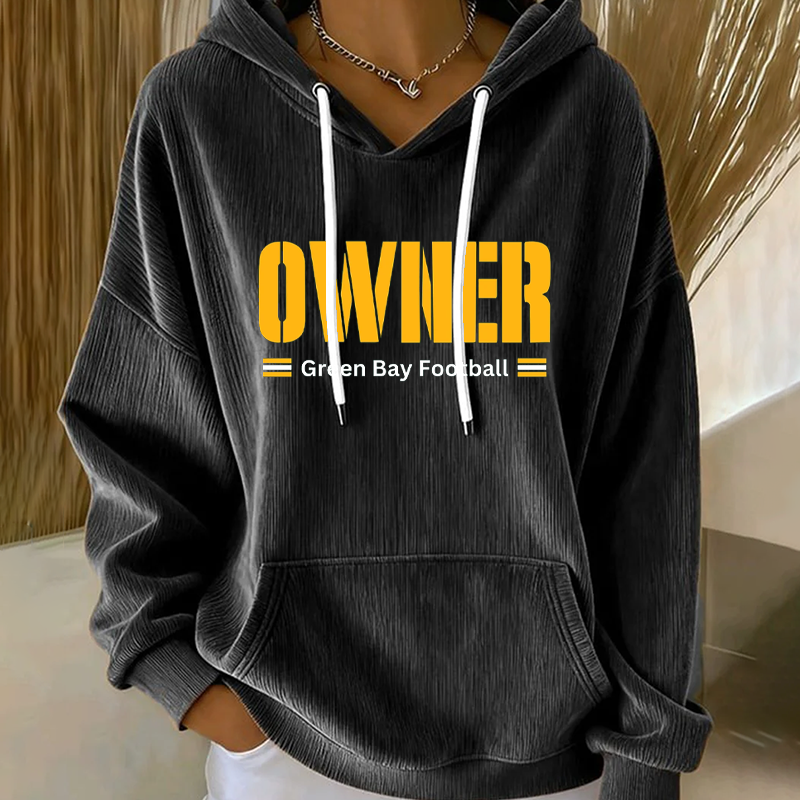Vintage Green Bay Football Hoodie