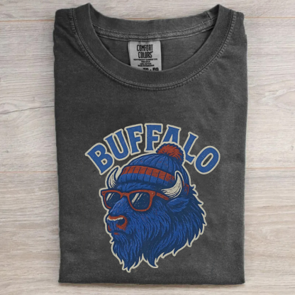 Buffalo Football Mascot T-shirt