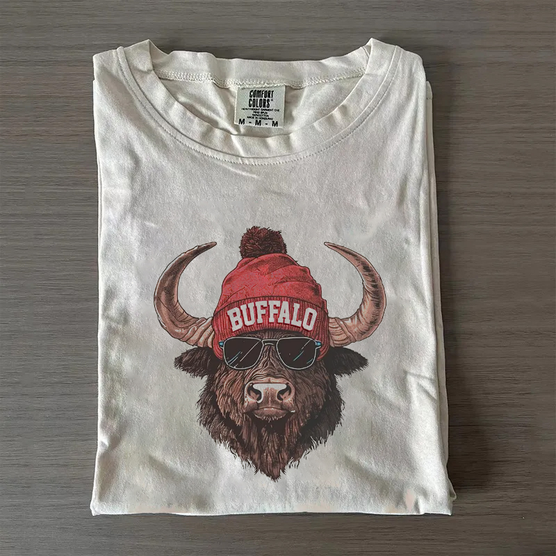 Buffalo Football Mascot T-shirt