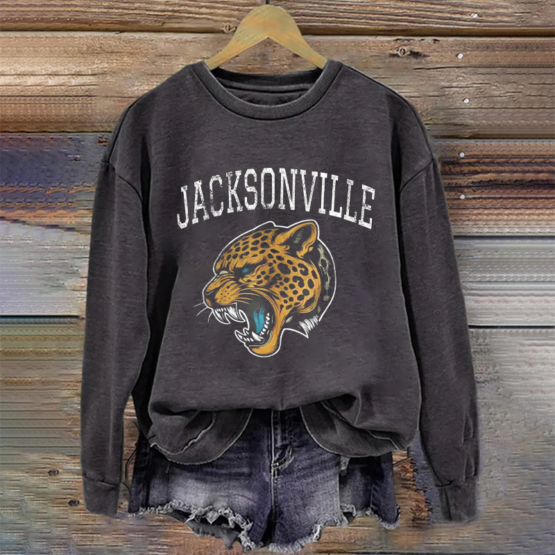 Vintage Jacksonville Football Sweatshirt