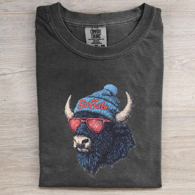 Buffalo Football Mascot T-shirt