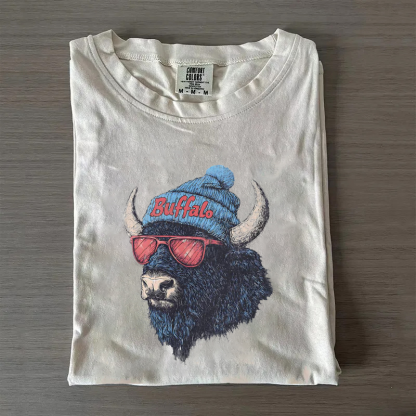 Buffalo Football Mascot T-shirt