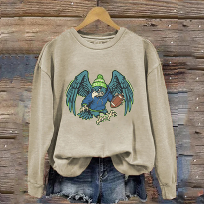 Vintage Seattle Football Sweatshirt