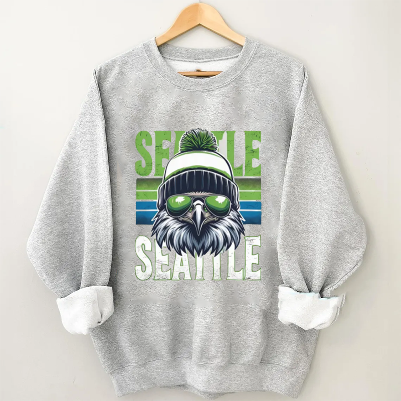 Vintage Seattle Football Sweatshirt