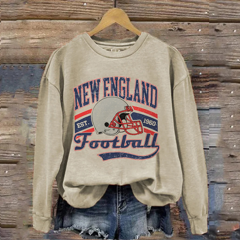 Vintage New England Football Sweatshirt