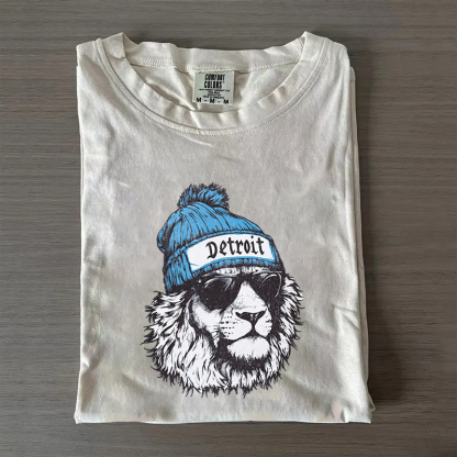 Detroit Football Mascot T-shirt