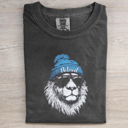 Detroit Football Mascot T-shirt