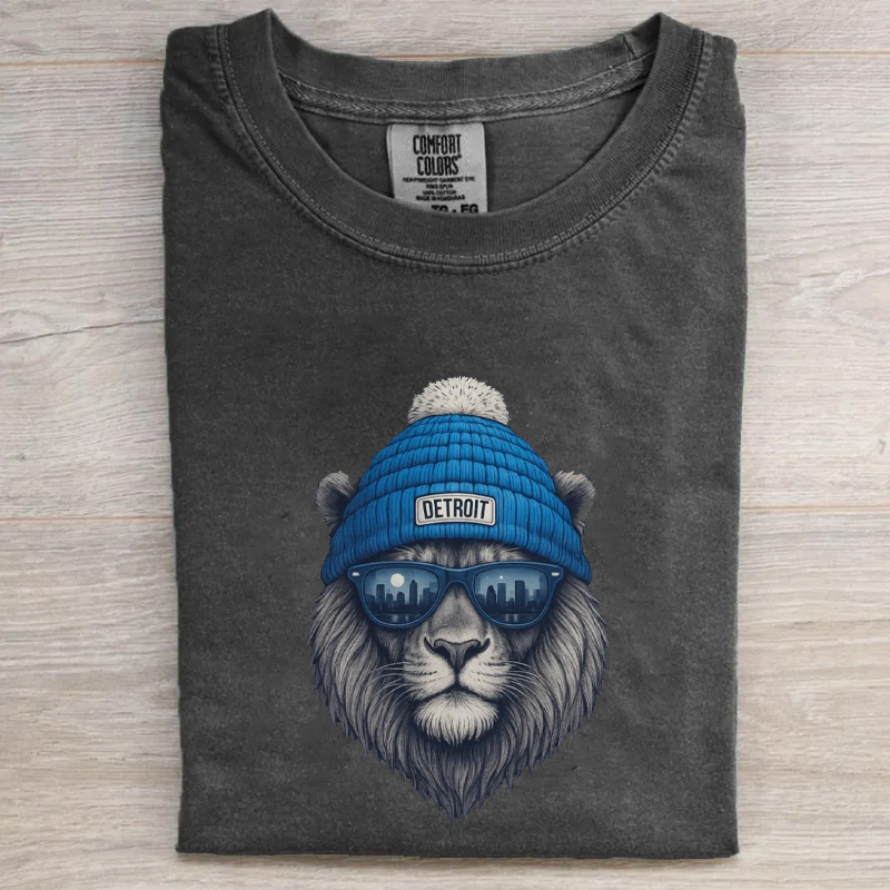 Detroit Football Mascot T-shirt